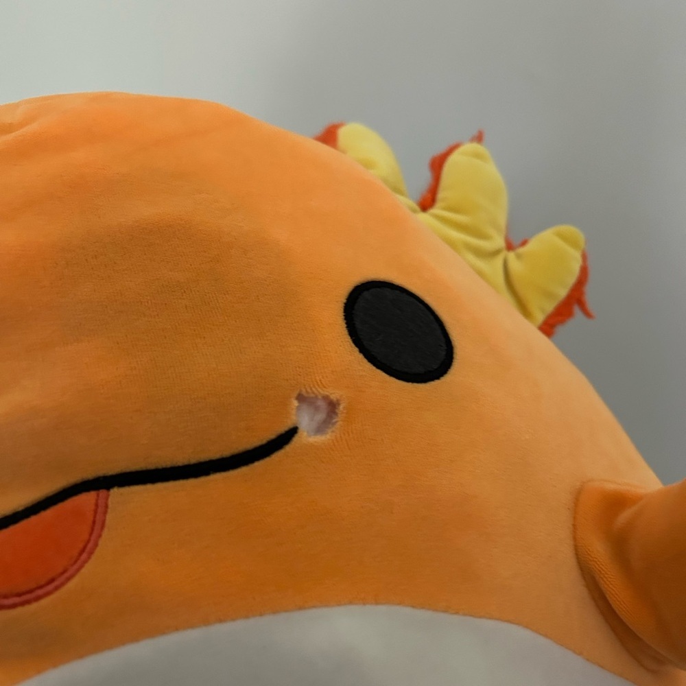 Adorable Orange Plush Toy with White Belly - Picture 2 of 2